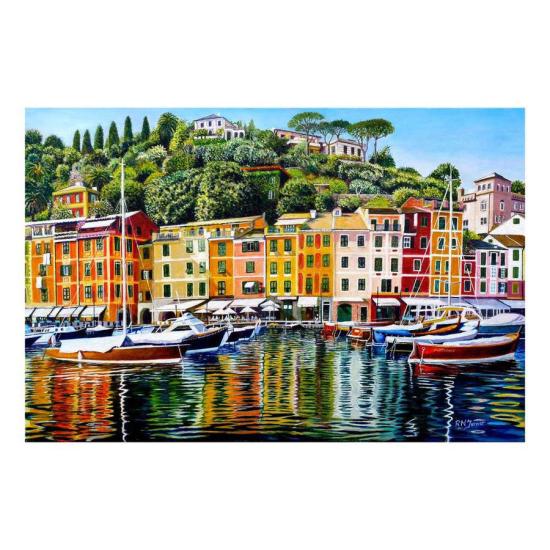 Puzzle House Of Puzzles Portofino auf der Reflexion 1000 Teile