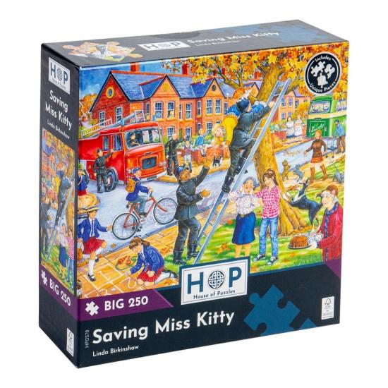 Puzzle House Of Puzzles Miss Kitty Retten 250 Teile