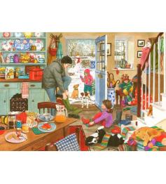 Puzzle House Of Puzzles Wollmützen & Gummistiefel 1000 Teile