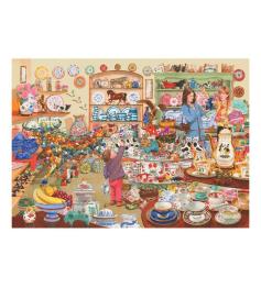 Puzzle House Of Puzzles Toros in einer Porzellankette 1000 Teile