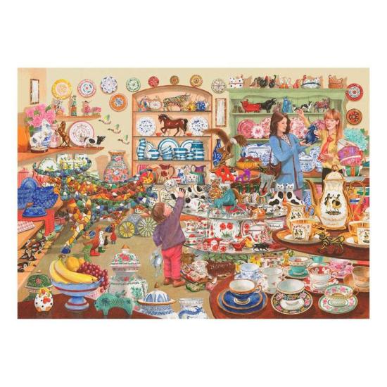 Puzzle House Of Puzzles Toros in einer Porzellankette 1000 Teile