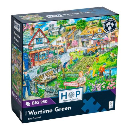 Puzzle House Of Puzzles Kriegsgrün 250 Teile