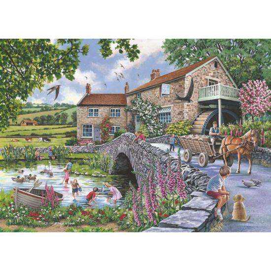 Puzzle House Of Puzzles Alte Mühle 1000 Teile Puzzle House Of Puzzles Alte Mühle 1000 Teile