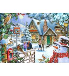 Puzzle House Of Puzzles Schneemannblick 1000 Teile