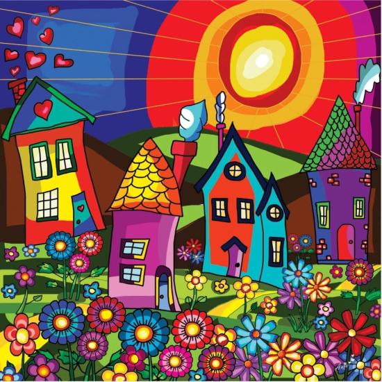 Jacarou Sunny Day Puzzle 1000 Teile Jacarou Sunny Day Puzzle 1000 Teile
