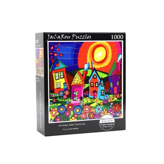 Jacarou Sunny Day Puzzle 1000 Teile Jacarou Sunny Day Puzzle 1000 Teile