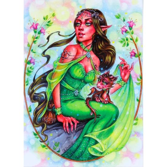 Jacarou Dragonling 1000-teiliges Puzzle Jacarou Dragonling 1000-teiliges Puzzle