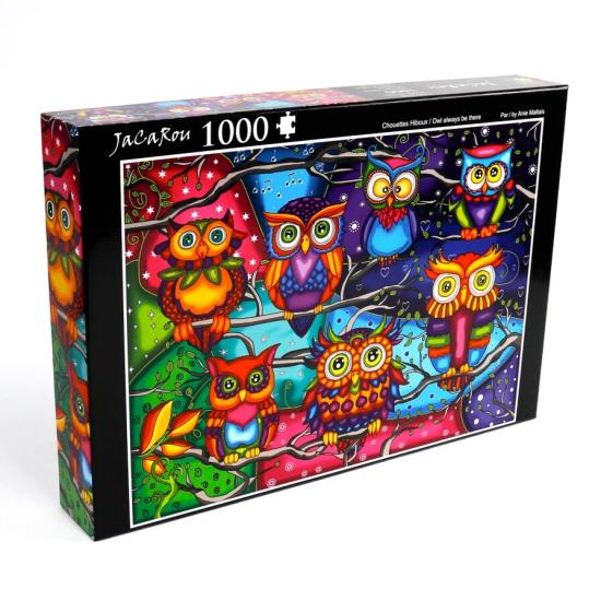 Jacarou Die Eule wird immer da sein Puzzle 1000 Teile