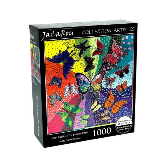 Jacarou Puzzle Der Schmetterlingseffekt 1000 Teile