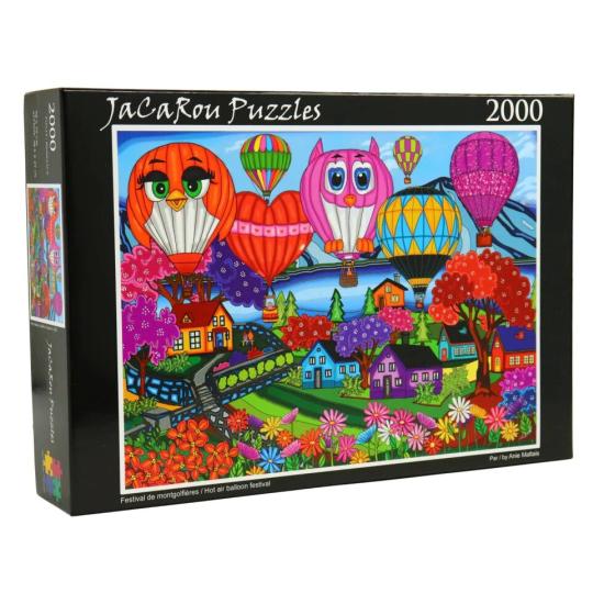Jacarou Hot Air Balloon Festival Puzzle 2000 Teile