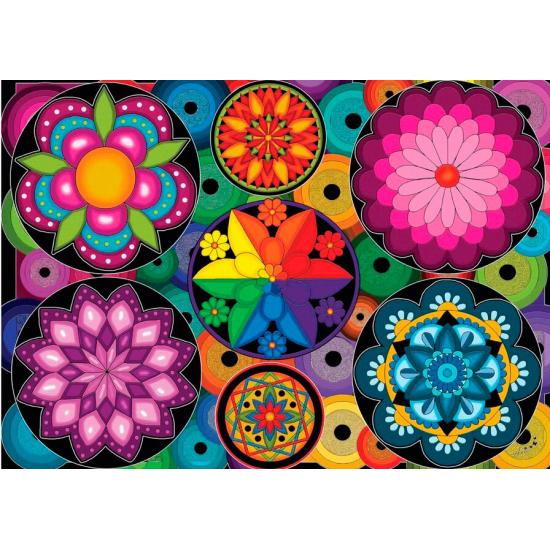 Jacarou Color Frenzy Puzzle 1000 Teile