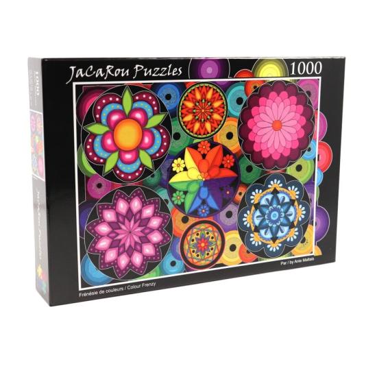 Jacarou Color Frenzy Puzzle 1000 Teile
