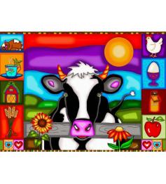 Jacarou Sunset Hill Farm Puzzle 1000 Teile