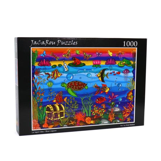 Jacarou Blue Lagoon Puzzle 1000 Teile