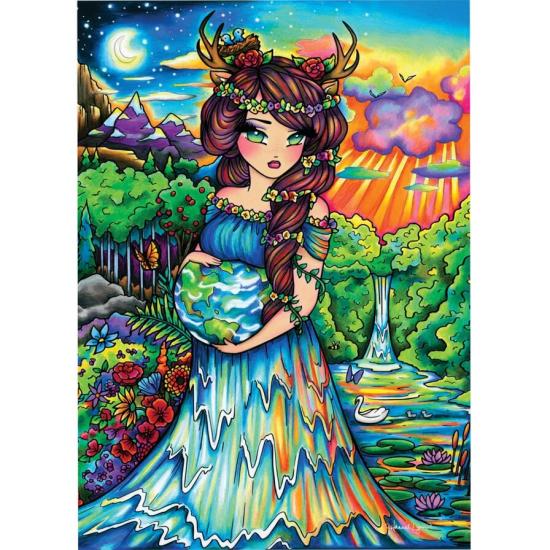 Jacarou Mutter Erde Puzzle 1000 Teile