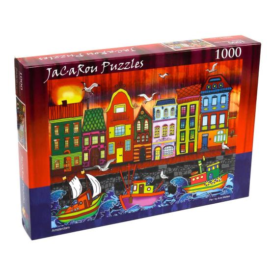 Jacarou Amsterdam 1000-teiliges Puzzle
