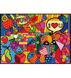 Jacarou Pop Art Inspiration 1000-teiliges Puzzle