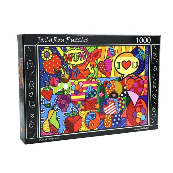 Jacarou Pop Art Inspiration 1000-teiliges Puzzle