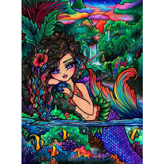 Jacarou Kleine Meerjungfrau Puzzle 1000 Teile