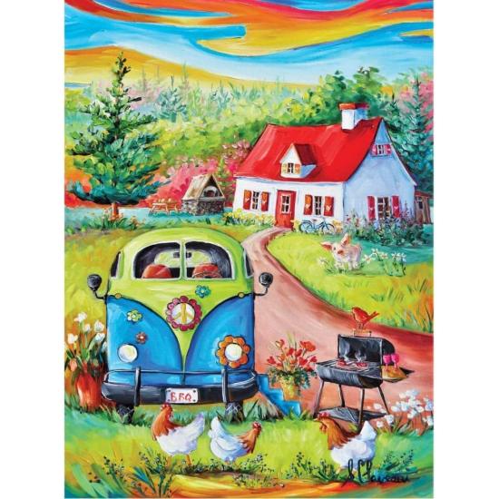 Jacarou Summer at Grandma's House Puzzle 1000 Teile Jacarou Summer at Grandma's House Puzzle 1000 Teile