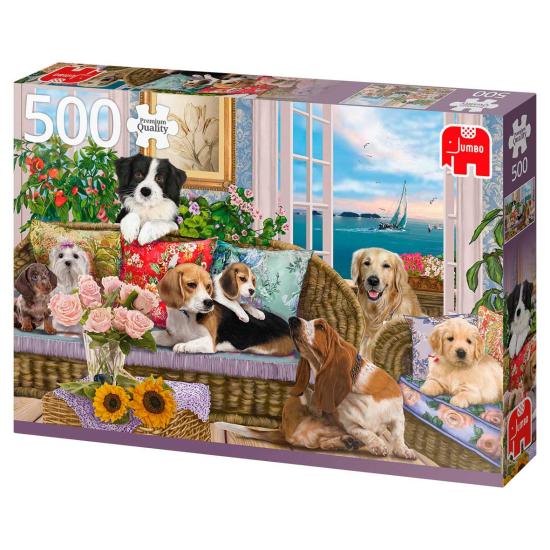 Jumbo-Puzzle Furry Friends 500 Teile