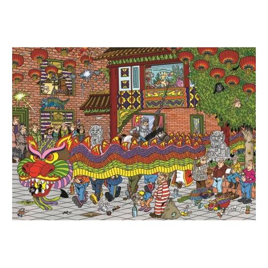 Chinesisches Neujahrs-Jumbo-Puzzle 500 Teile