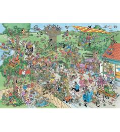 Puzzle Jumbo Vogelbeobachtung im Großen Garten 1000 Teilen