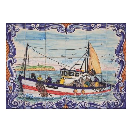 Jumbo-Puzzle Portugiesische Kacheln, Ferragudo 1000 Teile