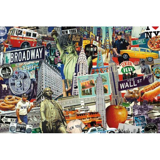 Das Beste von New York, 1500-teiliges Jumbo-Puzzle
