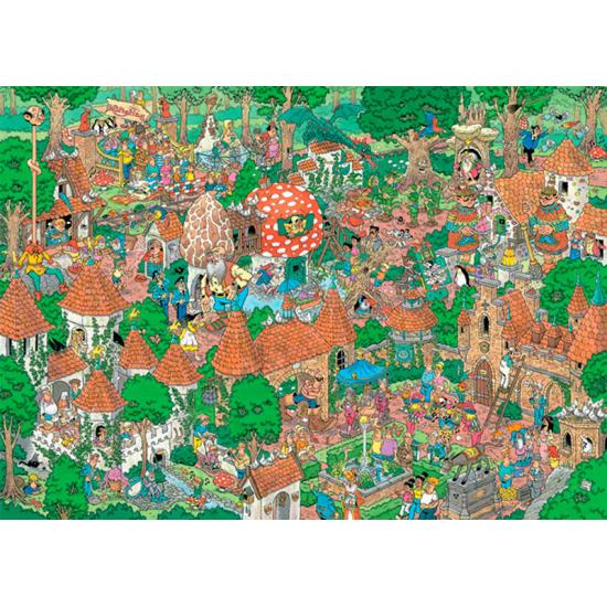 Märchenwald Jumbo-Puzzle 1000 Teile