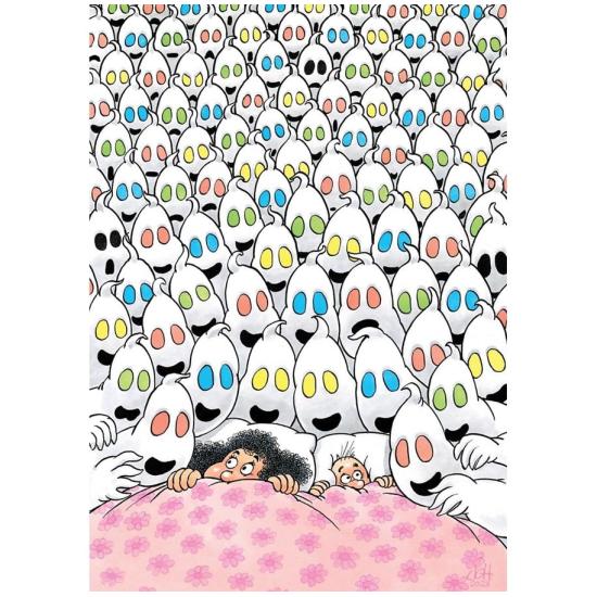 Jumbo-Puzzle Gute Nacht 500 Teile