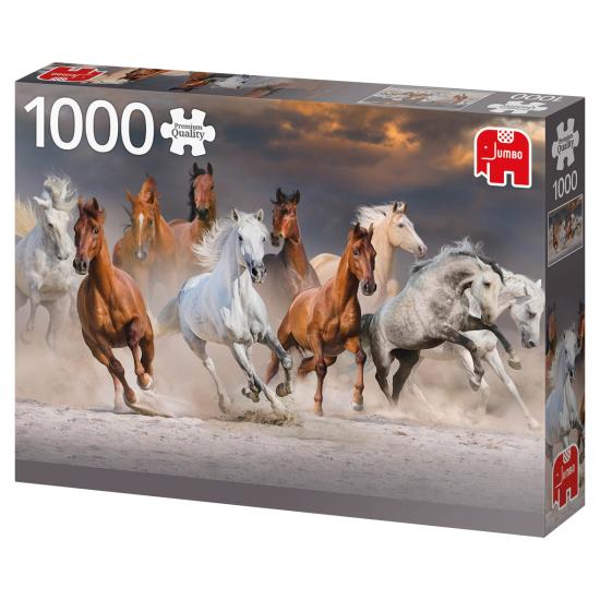 Jumbo-Puzzle Wüstenpferde 1000 Teile