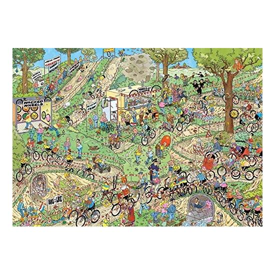 Jumbo-Puzzle Cyclocross-Meisterschaft 1000 Teile
