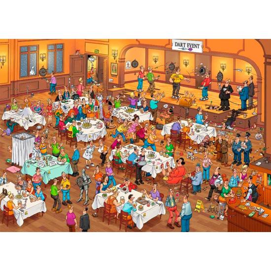 Darts-Meisterschaft Jumbo-Puzzle 1000 Teile