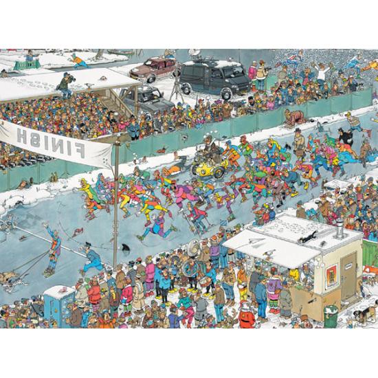 Ice Race Jumbo-Puzzle 1000 Teile