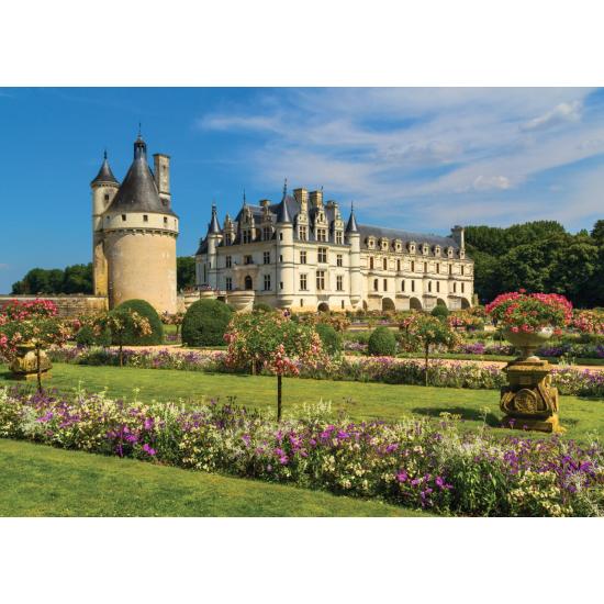Jumbo-Puzzle Schloss an der Loire 1000 Teile