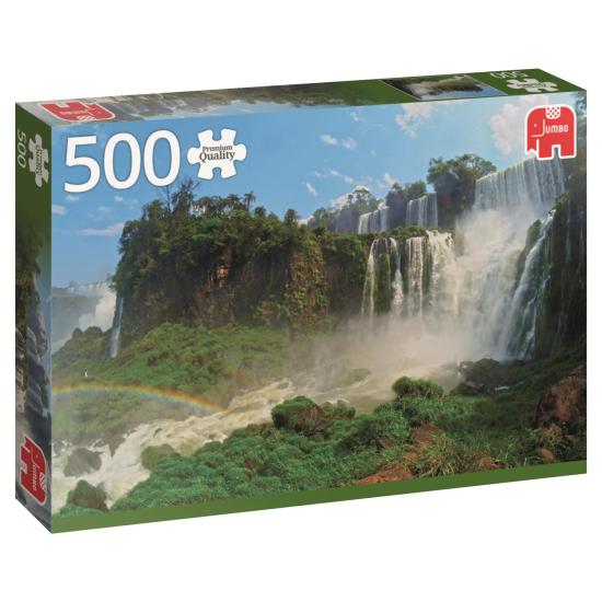 Jumbo-Puzzle Iguazu-Wasserfälle, Argentinien 500 Teile