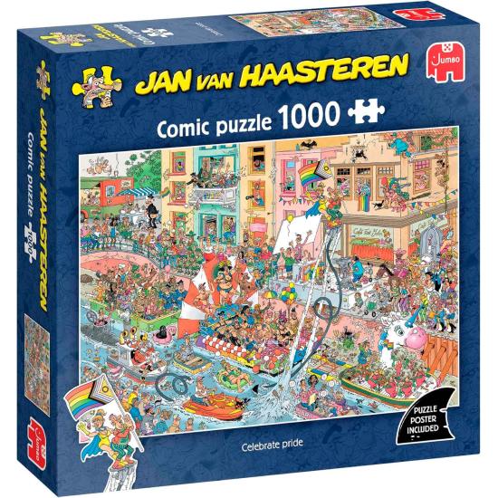 Puzzle Jumbo Feiere Den Pride 1000 Teilen