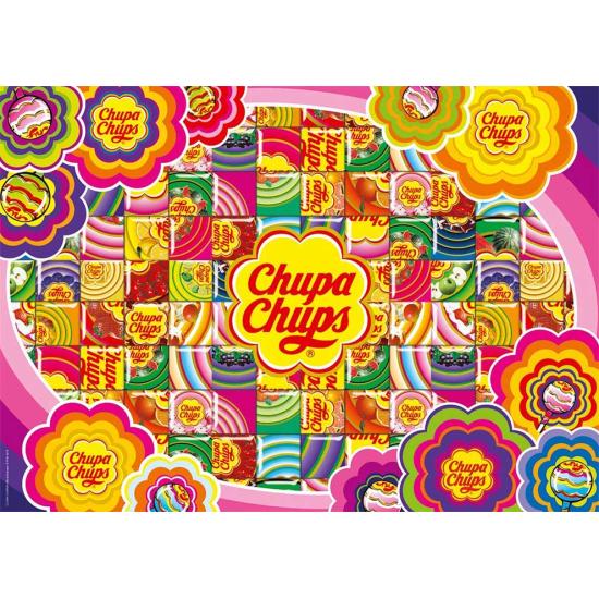 Chupa Chups Jumbo-Puzzle, bunt, 500 Teile