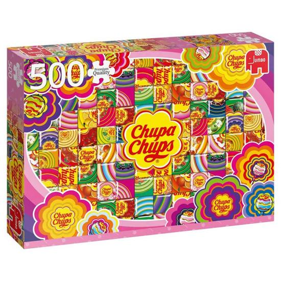 Chupa Chups Jumbo-Puzzle, bunt, 500 Teile