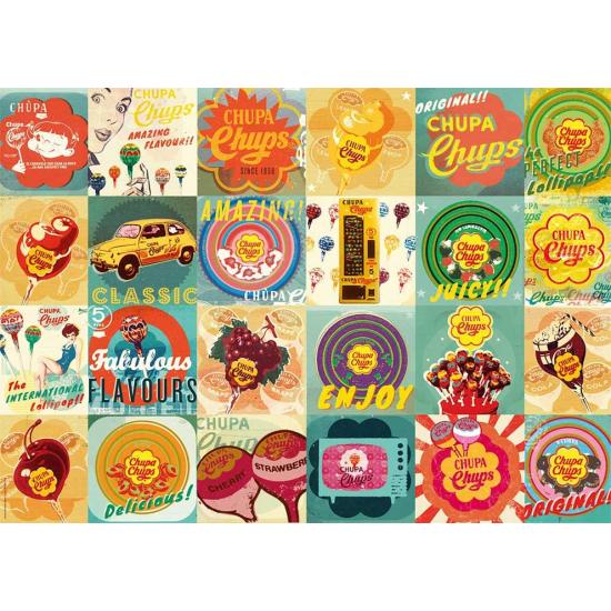 Jumbo-Puzzle Chupa Chups Vintage 1000 Teile