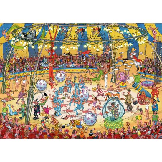 1000-teiliges Akrobatik-Zirkus-Jumbo-Puzzle