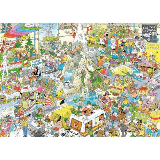 1000-teiliges Jumbo-Puzzle „Holiday Congress“.