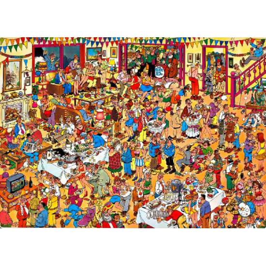 Spezielles Geburtstags-Jumbo-Puzzle mit 1000 Teilen