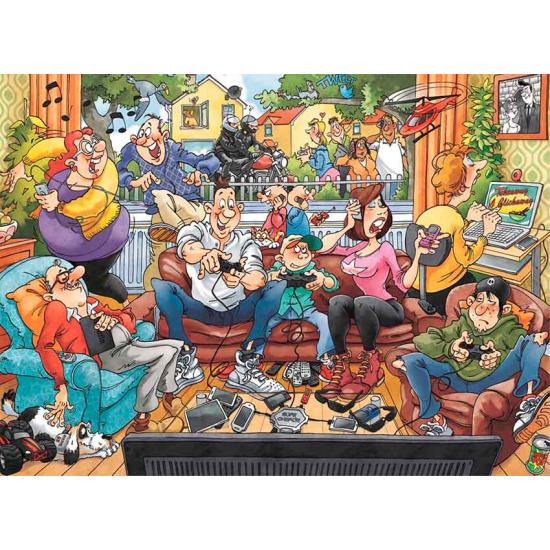 Jumbo-Puzzle Zurück zu...? von 1000 Stück