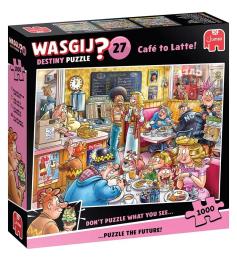 Original Jumbo-Puzzle Vom Kaffee zum Latte mit 1000 Teilen