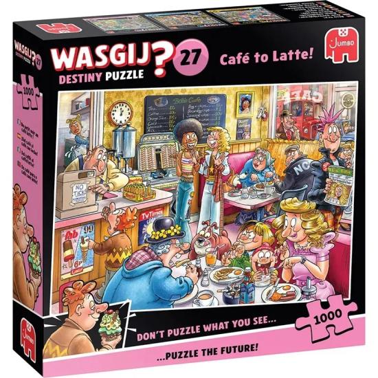 Original Jumbo-Puzzle Vom Kaffee zum Latte mit 1000 Teilen