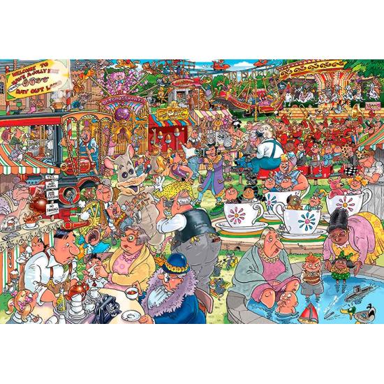 Jumbo-Puzzle „Destiny Emotions in the Theme Park“ mit 1000 Teile Jumbo-Puzzle „Destiny Emotions in the Theme Park“ mit 1000 Teile