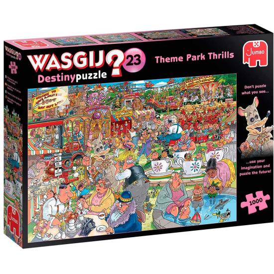 Jumbo-Puzzle „Destiny Emotions in the Theme Park“ mit 1000 Teile Jumbo-Puzzle „Destiny Emotions in the Theme Park“ mit 1000 Teile