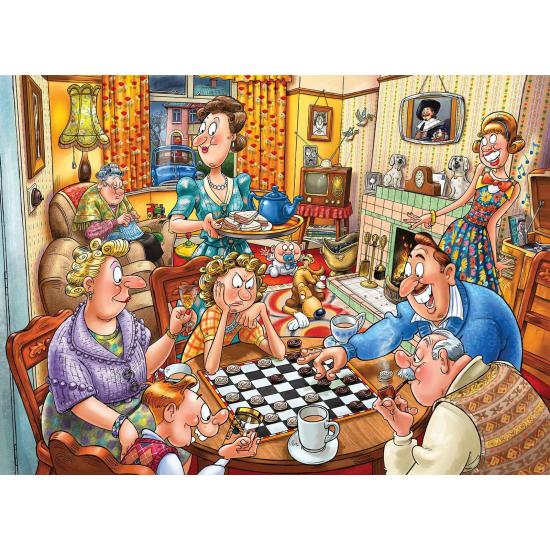 Original Jumbo-Puzzle Spieleabend mit 1000 Teilen Original Jumbo-Puzzle Spieleabend mit 1000 Teilen